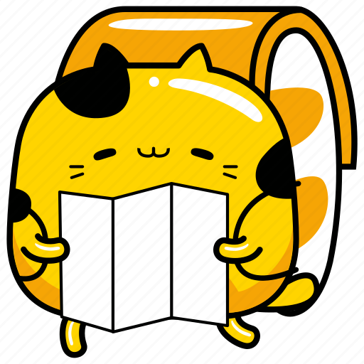 Cute, cat, travel, vacation, tourist, holiday, tourism icon - Download on Iconfinder