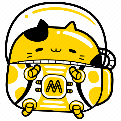 Cute, cat, science, astronaut, space, spaceman, universe icon - Download on Iconfinder