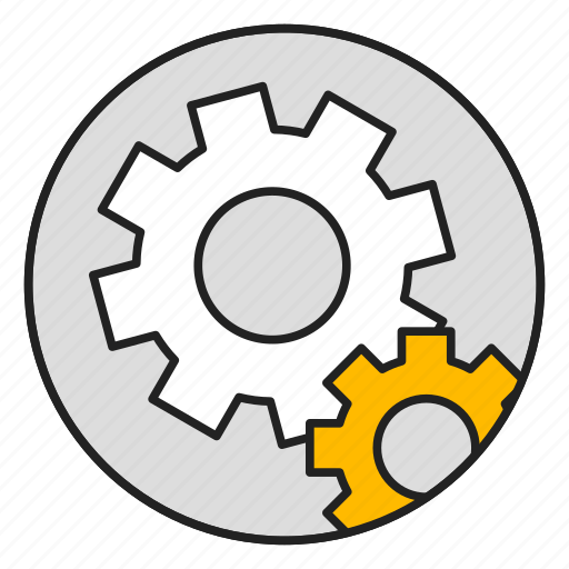 Gear, setting, teeth, wheel icon - Download on Iconfinder