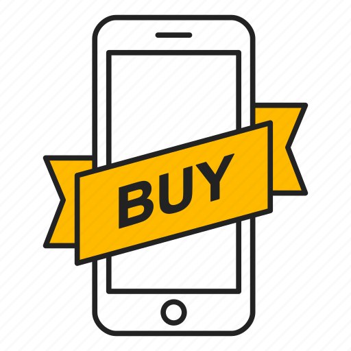 Buy, commerce, mobile, online store, phone, shopping icon - Download on Iconfinder