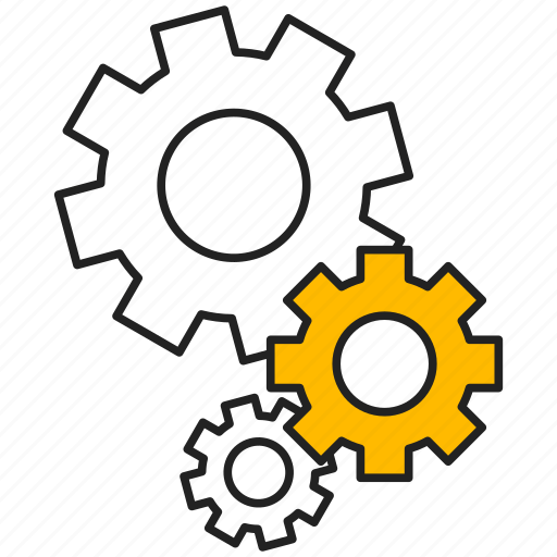 Cogwheel, gear, mechanism, setting icon - Download on Iconfinder