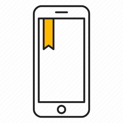 Bookmark, favorites, mobile, phone icon - Download on Iconfinder