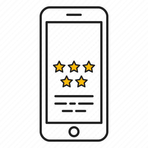 Appstore, phone, positively, rating, review, star icon - Download on Iconfinder