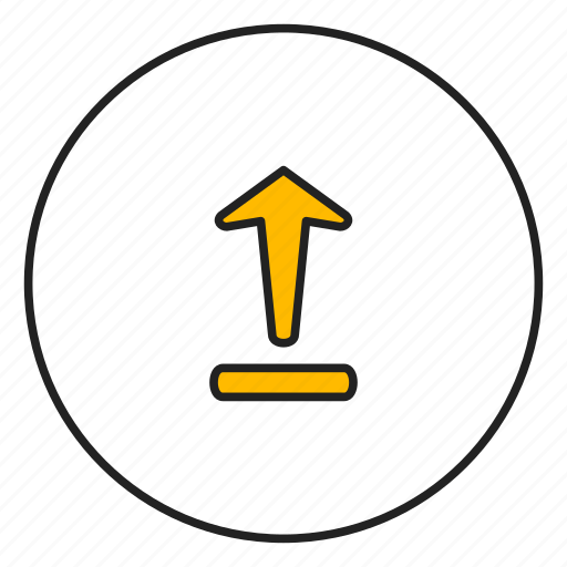 Arrow, arrow top, load, top, upload icon - Download on Iconfinder
