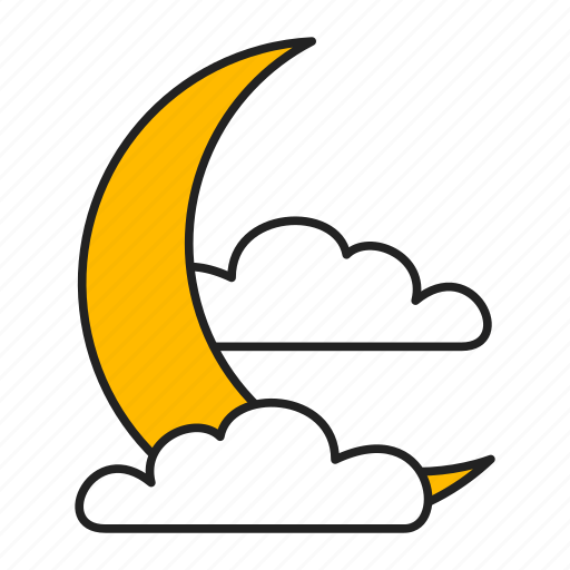 Download Halloween, moon, night, sky icon