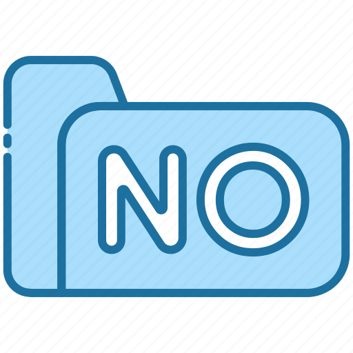 Folder, no, archive, check, deny, delete icon - Download on Iconfinder