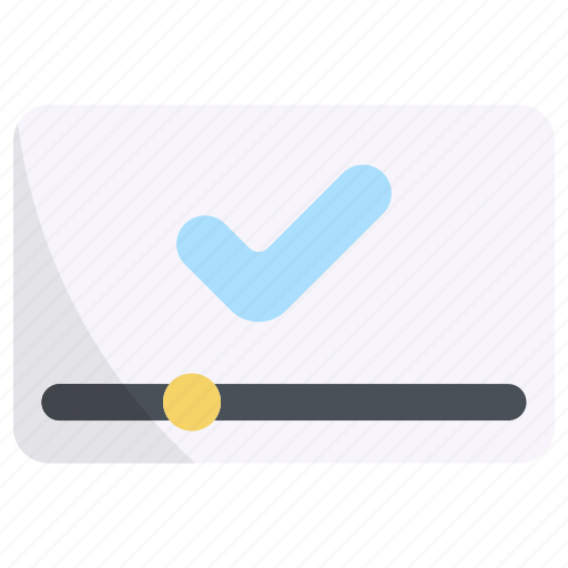 Video, check, done, thick, promotion icon - Download on Iconfinder