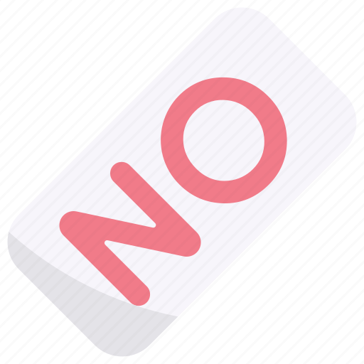 Stamp, no, deny, reject, cancel, button icon - Download on Iconfinder