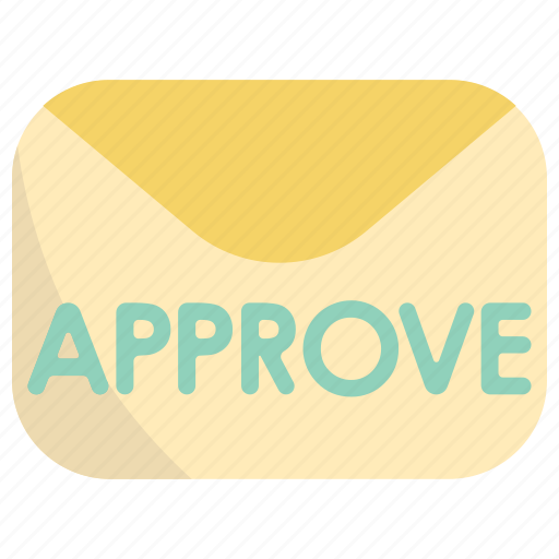 Mail, message, email, letter, envelope, approve, document icon - Download on Iconfinder