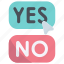 yes, no, button, click, buttons 