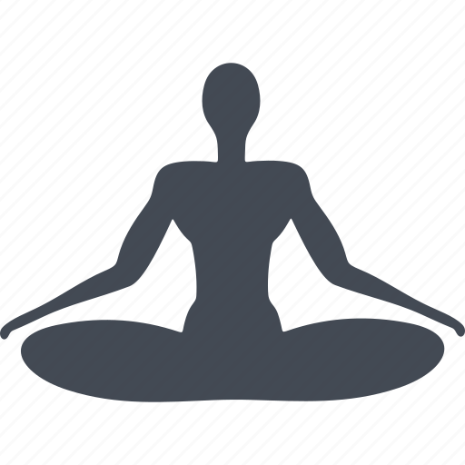 Exercise, lifestyle, meditation, posture, relaxation, siddhasana, yoga icon - Download on Iconfinder