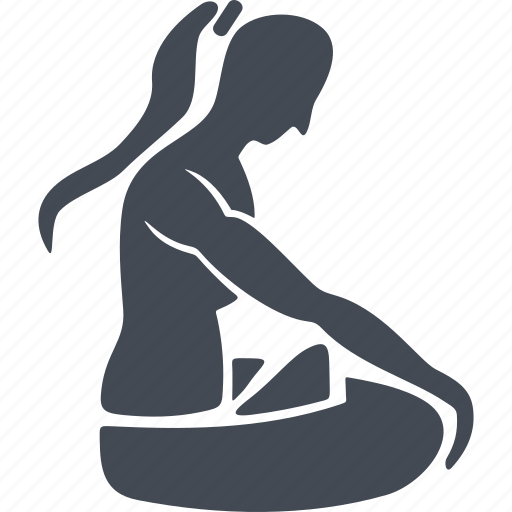 Exercise, health, lifestyle, meditation, posture, relaxation, yoga icon - Download on Iconfinder