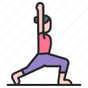 yoga, physical, activity, pose, woman, fitness, wellness, surya, namaskar