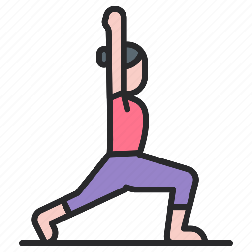 Yoga, physical, activity, pose, woman, fitness, wellness icon - Download on Iconfinder
