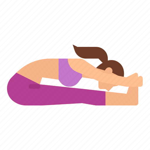 Exercise, head, knee, pose, to, yoga icon - Download on Iconfinder