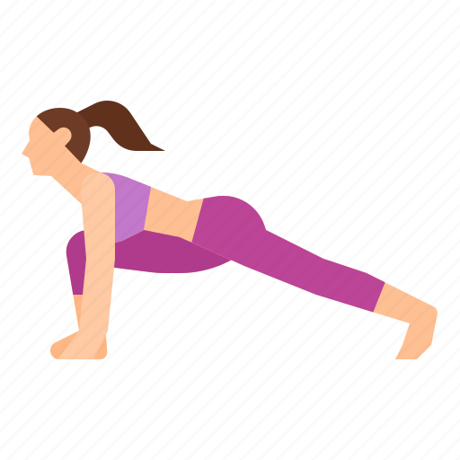 Exercise, lunge, pose, runner, yoga icon - Download on Iconfinder