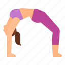bow, exercise, pose, upward, yoga