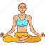 yoga, pose, padmasana 