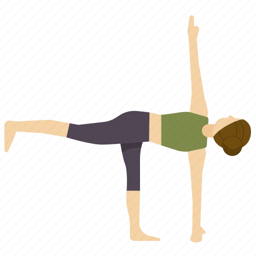 Exercise, fitness, health, pose, revolved, yoga icon - Download on Iconfinder