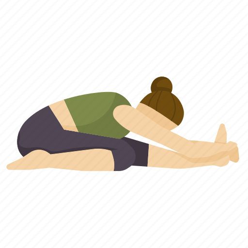 Bend, exercise, forward, health, pose, yoga icon - Download on Iconfinder
