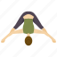 bend, exercise, forward, leg, pose, wide, yoga 