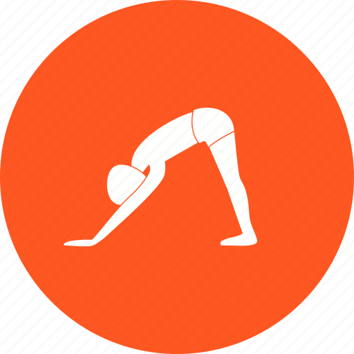 Dog, downward, facing, fitness, pose, training, yoga icon - Download on Iconfinder