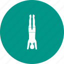 exercise, fitness, headstand, pose, training, yoga, young