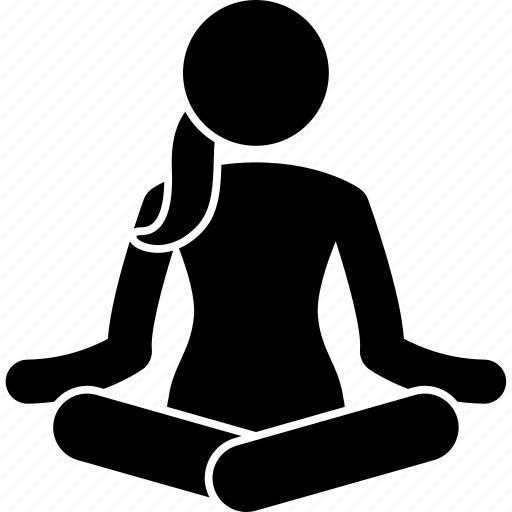 Meditate, relax, relaxation, yoga icon - Download on Iconfinder