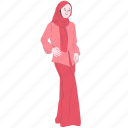 hijab, woman, female, fashion, person, character, dress, islam, religion