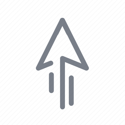 Arrow, direction, forward, navigation, up icon - Download on Iconfinder