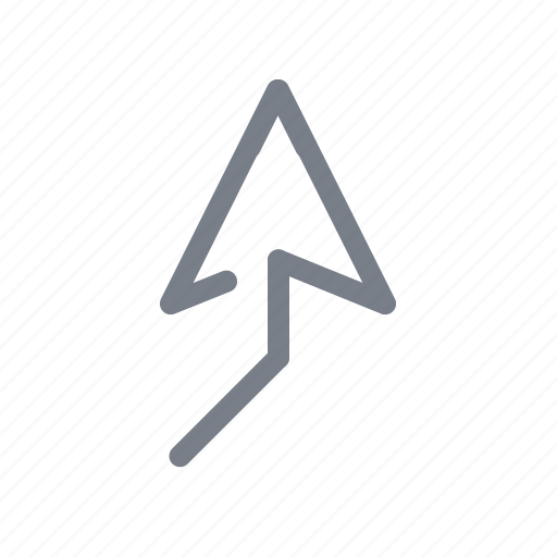 Arrow, direction, forward, navigation, up icon - Download on Iconfinder