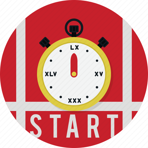 Stopwatch, time, timer, run icon - Download on Iconfinder