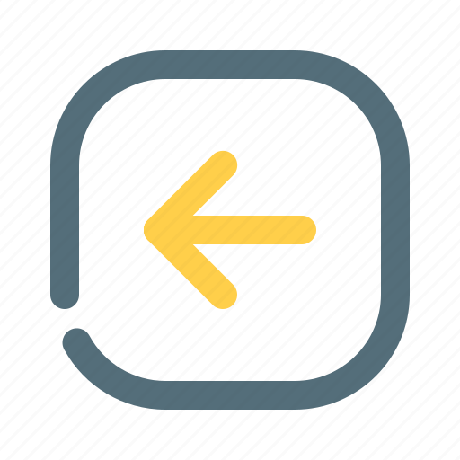 Arrow, left, logout, return icon - Download on Iconfinder