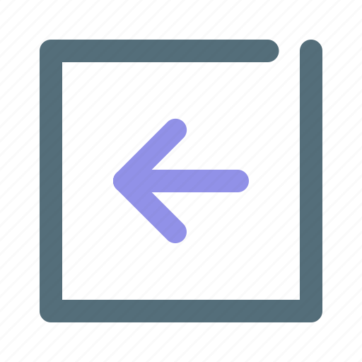 Arrow, back, left, logout icon - Download on Iconfinder