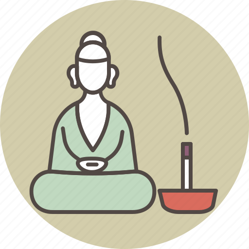Altar, buddha, color, incense, meditation icon - Download on Iconfinder