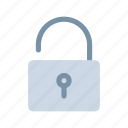 padlock, security, unlock, unlocked