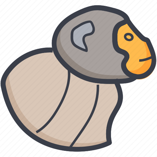 Ape, chimp face, gorilla face, monkey, primate icon - Download on Iconfinder