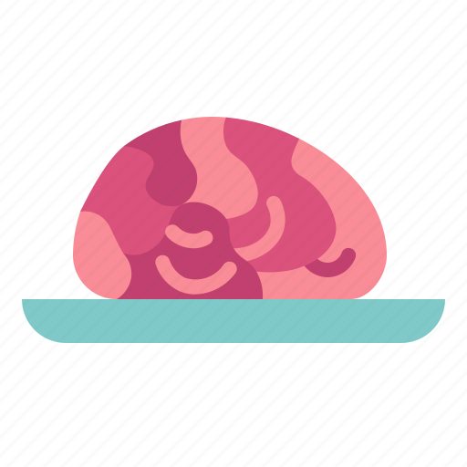 Brain, cerebellum, zombie, nervous, food, system, organ icon - Download on Iconfinder