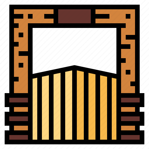 Architecture, gate, monument, zoo icon - Download on Iconfinder