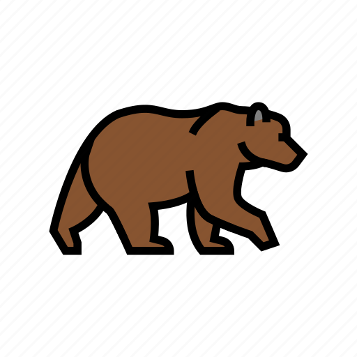 Bear, animal, zoo, animals, birds icon - Download on Iconfinder