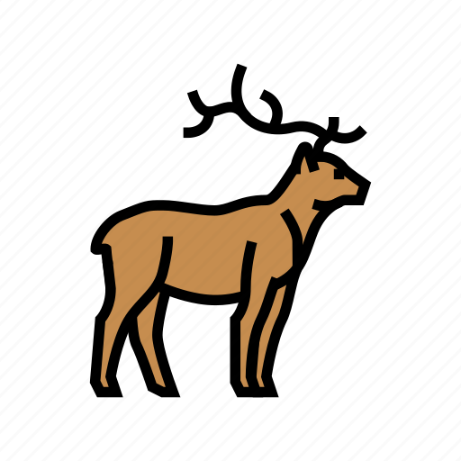 Deer, animal, zoo, animals, birds, snakes icon - Download on Iconfinder