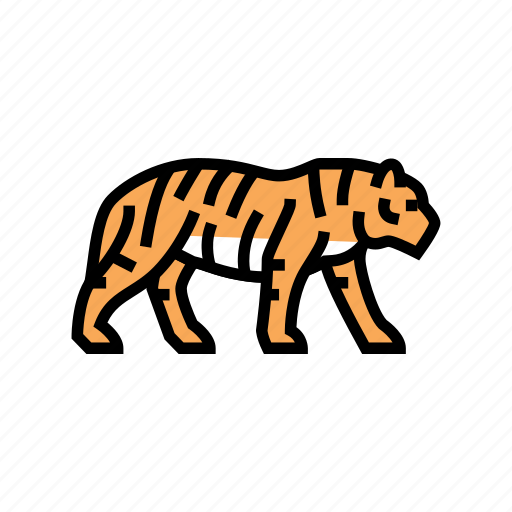 Tiger, animal, zoo, animals, birds, snakes icon - Download on Iconfinder
