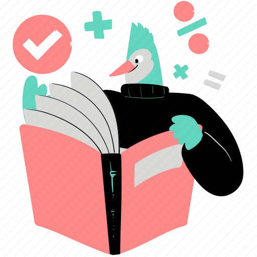 Business, accounting, books, math, mathematics, confirm, approve illustration - Download on Iconfinder