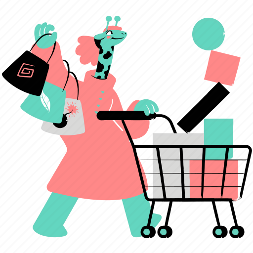 Shopping, commerce, shop, store, purchase, buy, order illustration - Download on Iconfinder