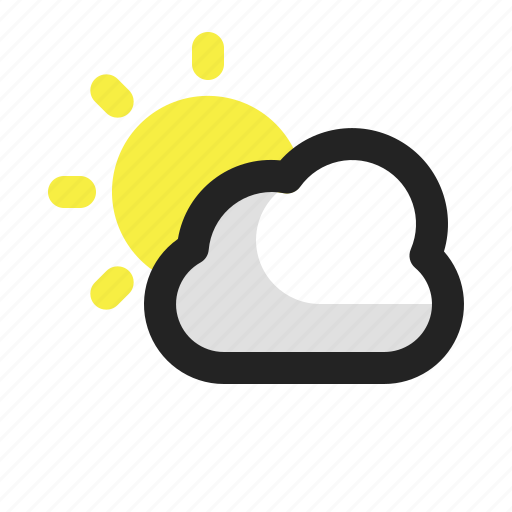 Sun, weather, sunny, cloudy, weather app, weather forecast icon - Download on Iconfinder