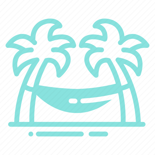 Beach, hammock, summer, tropical icon - Download on Iconfinder