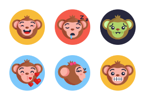 50 Monkey Emoji
