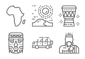 Africa  - Line set
