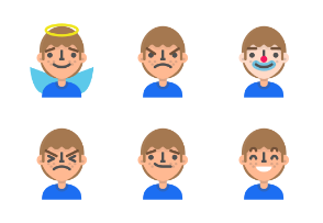 Boy emoji avatars