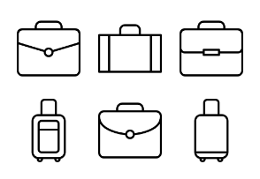 Briefcase & Suitcase